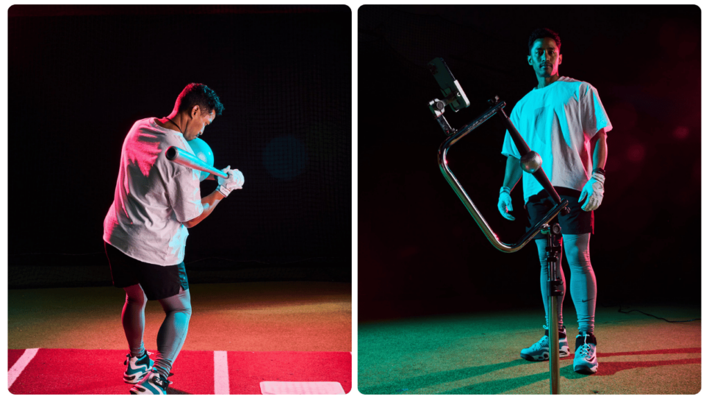 mark brooks co founder and designer of the attack tee in the studio