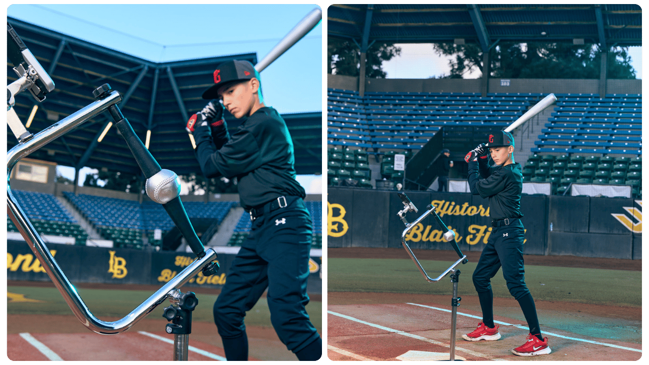 The Attack Tee In-Action at Long Beach State Field