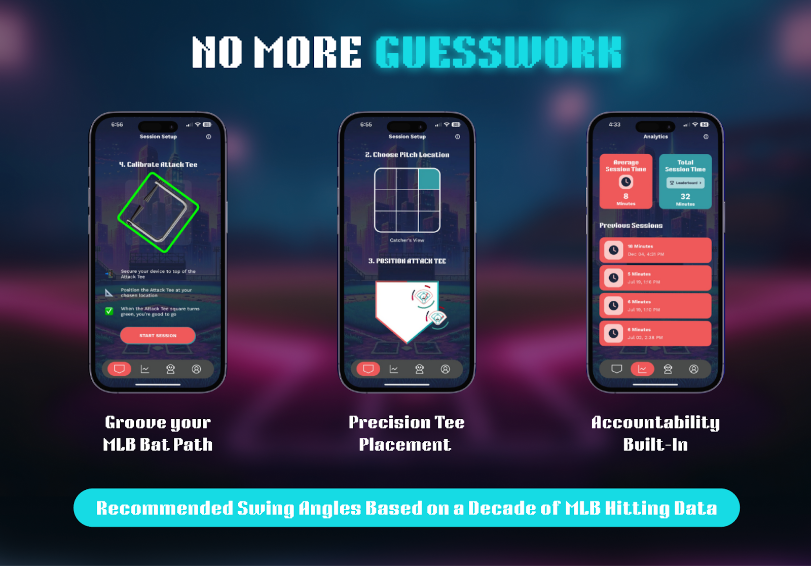 Attack Tee Smart Hitting iOS App